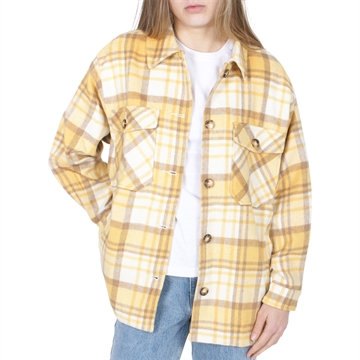Grunt Jacket Harper Check 2213-701 Yellow